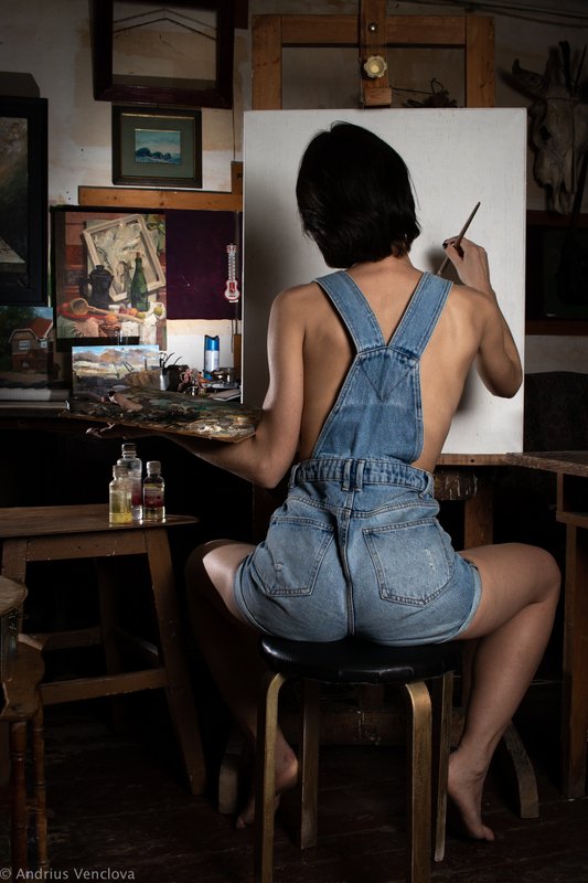 Blank canvas фото превью