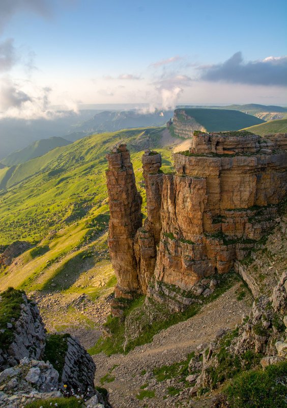 кавказ,бермамыт два монаха фото превью