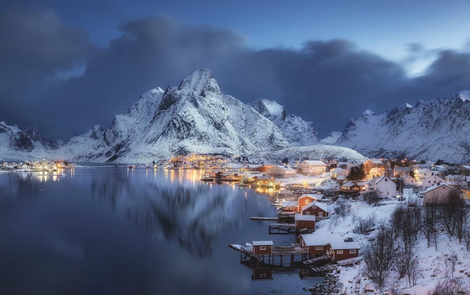 hamnoy , reine, lofoten islands, norway, morning, лофотены, норвегия, рейне, Андрей Чабров