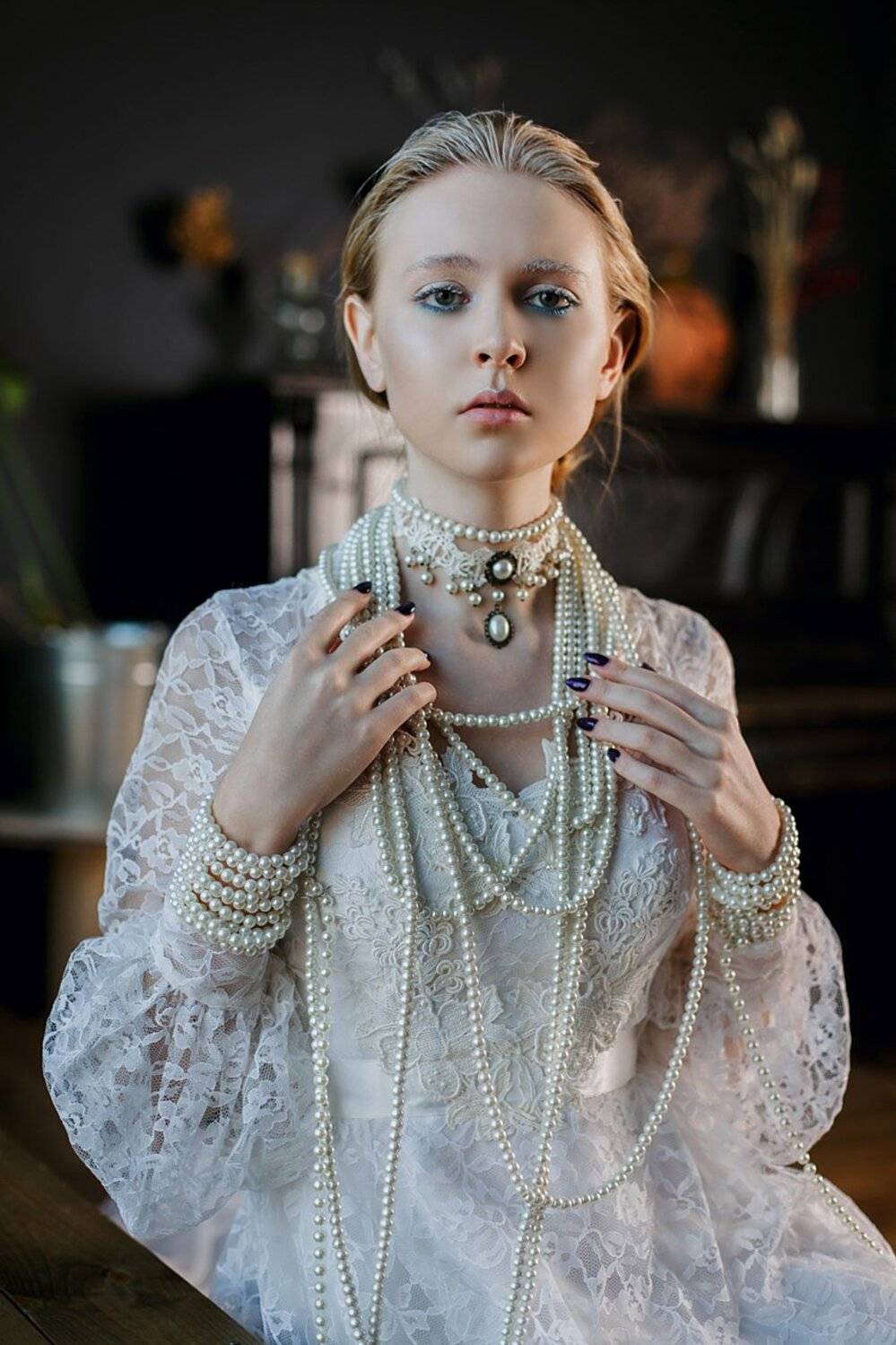 фото винтаж портрет, Marie Dashkova