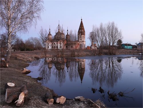 Апрельский вечер.