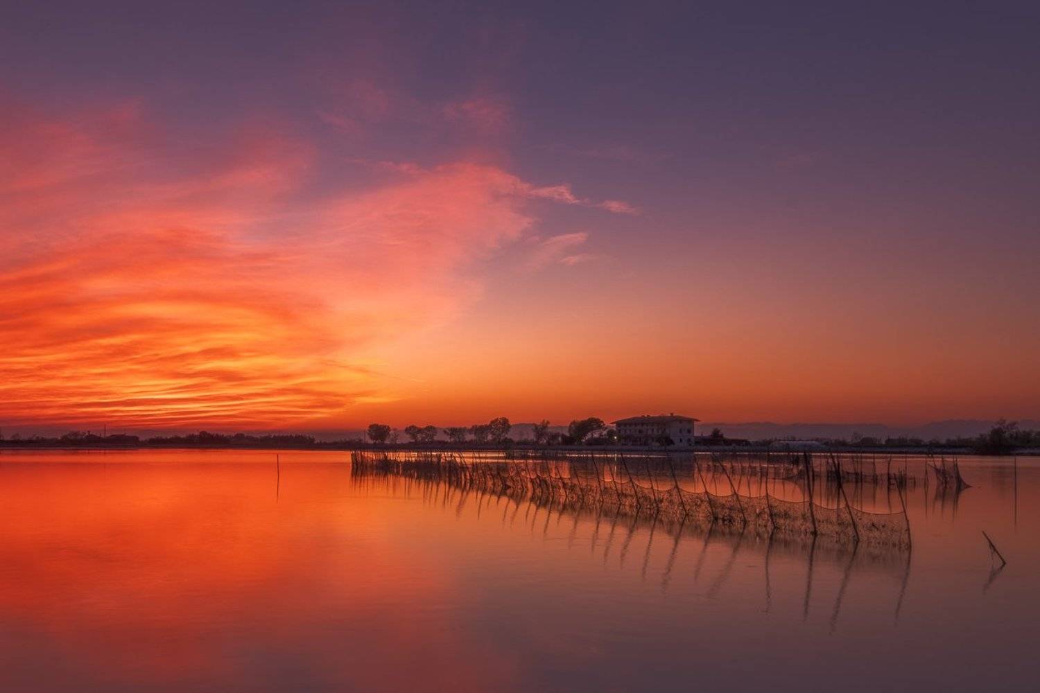 italy,venice,long exposure,evening,sunset,amazing color,water,house, Felix Ostapenko