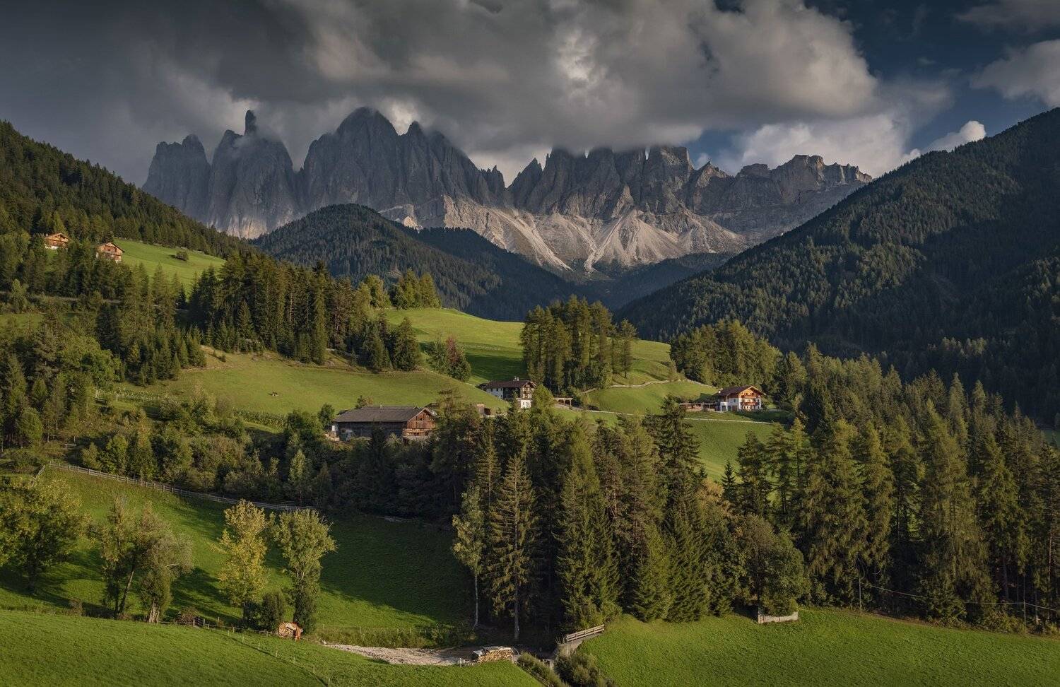 горы, домики, альпы, Александр Безмолитвенный