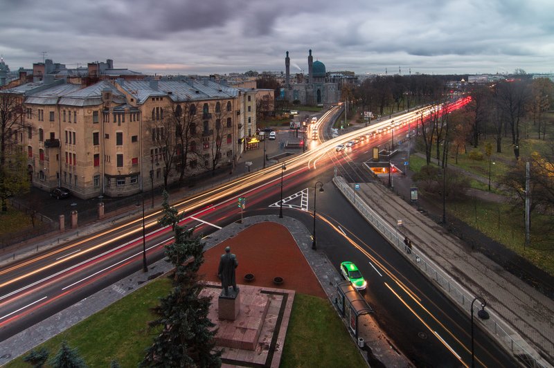 петербург, санкт-петербург, городской пейзаж, россия Хмурый Петербург фото превью