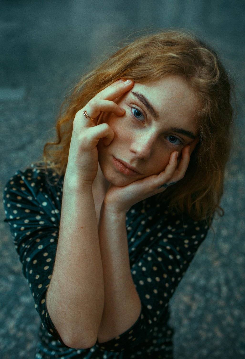 portrait, портрет, girl, redhair, portraiture, indoor, девушка, молодость, ноябрь, ламповый, retouch, ретушь, цвет, stereo, rainbow, Павел Фишар