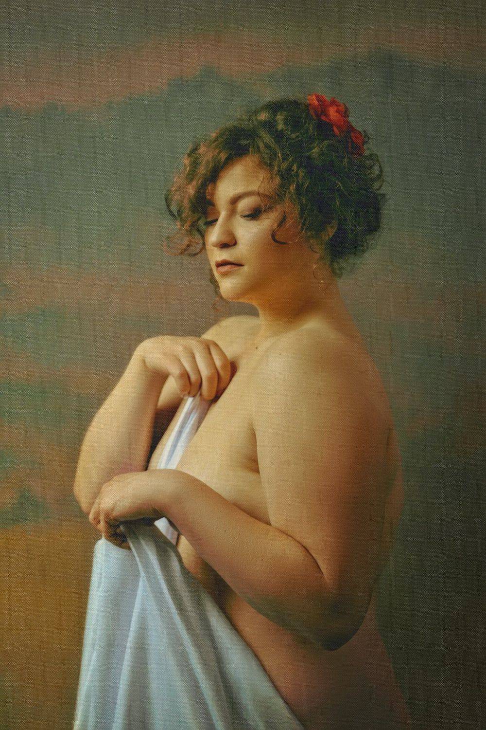 female, portrait, mood, sensuality, nude, woman, naked, adult, face, people, one, person, look, motion, picture, tenderness, dream, fun, smile, Дмитрий Толоконов