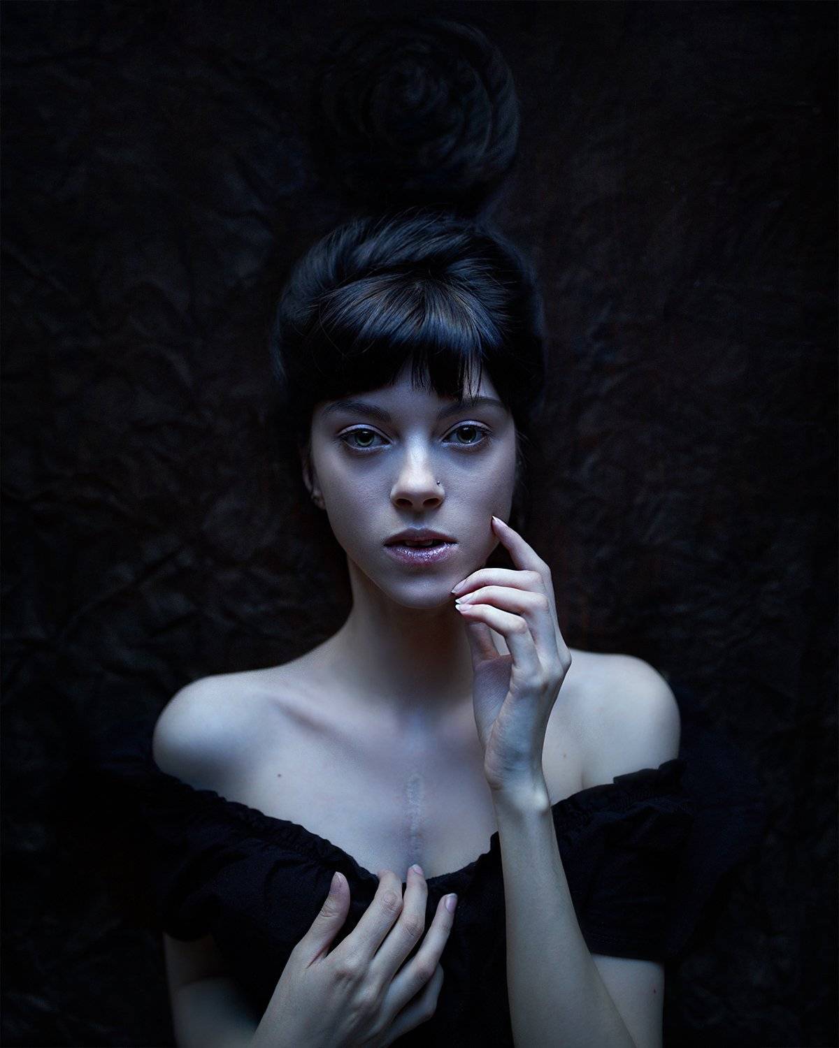 портрет, девушка, юность, Тина Рузина