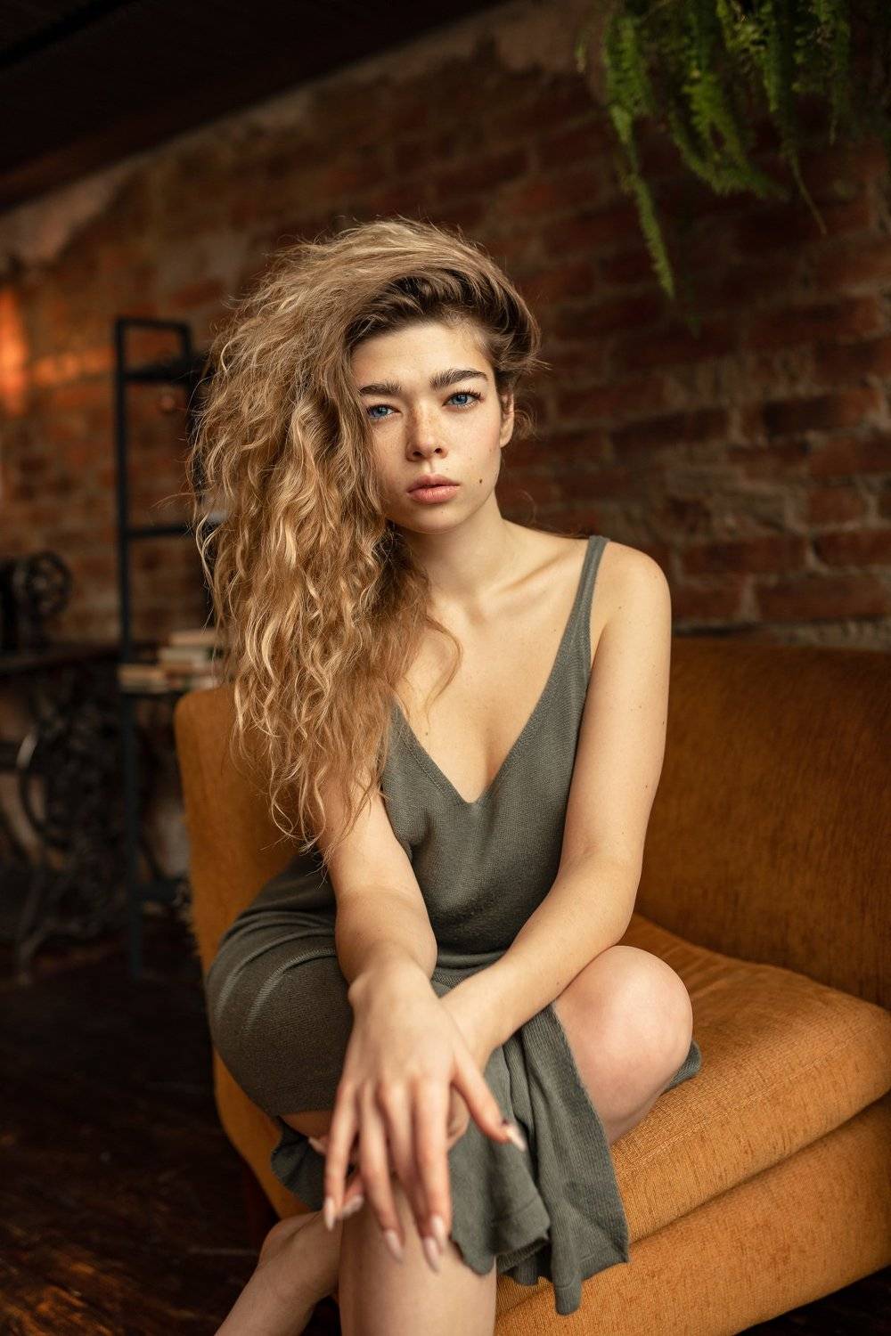 nice girl blue eyes model studio, Илья Пистолетов