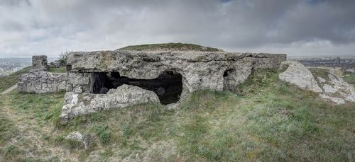 Хоромы давно отгремевшей войны.