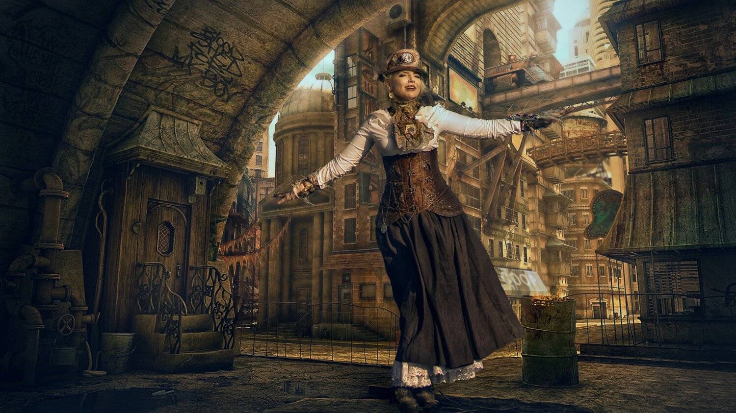 портрет, модель, steampunk, фото сессия, rekhov, Сергей Рехов