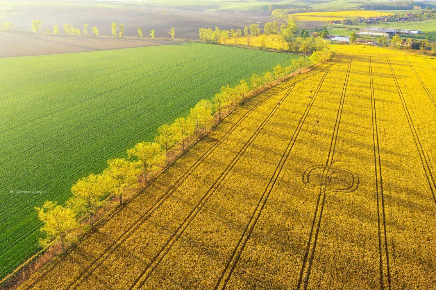 моравия, рассвет, пейзаж, Александр Кукринов