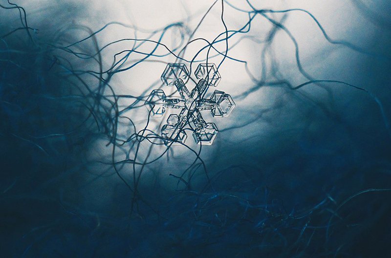 Снежинка фото превью