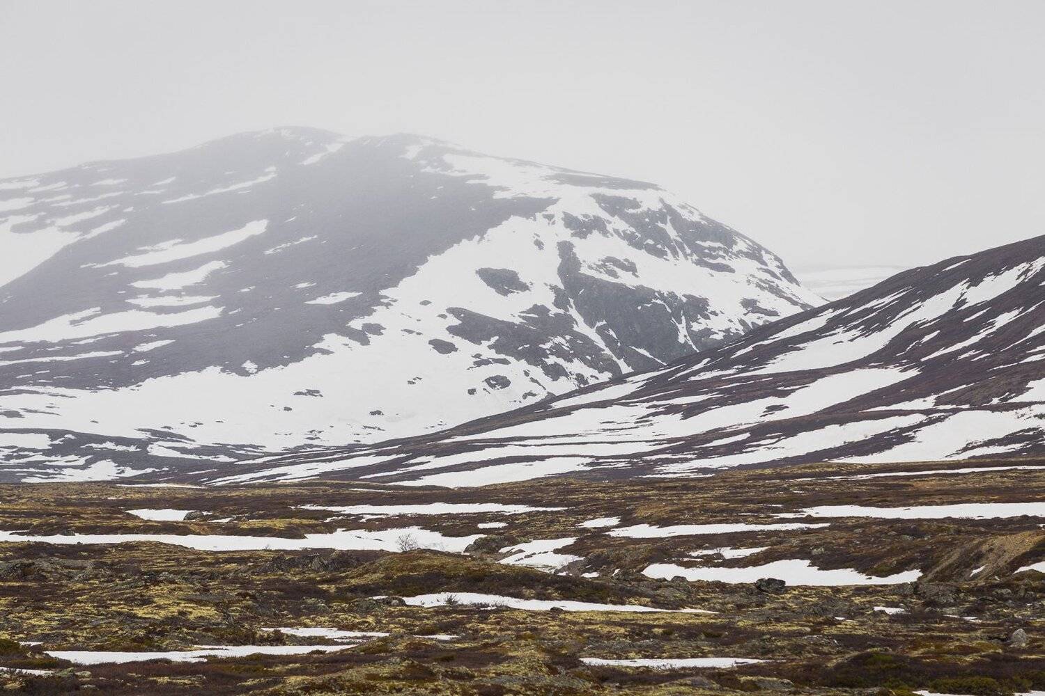 mountains,outdoors,snow,spring,mosaic,abstract,nature,natural,dovre,dovrefjell,norway,norwegian,scandinavia,scandinavian, Adrian Szatewicz