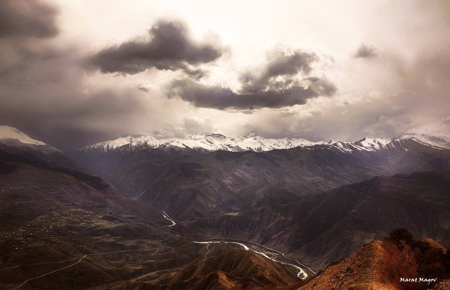 горы,весна,пейзаж,аул,дагестан, Marat Magov