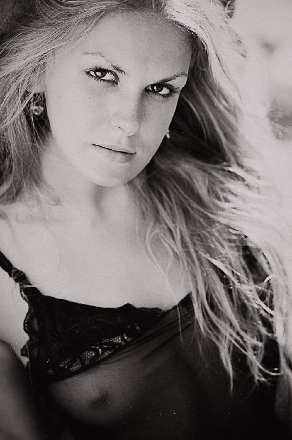 чб, портрет, девушка, взгляд, Ростислав Росицкий