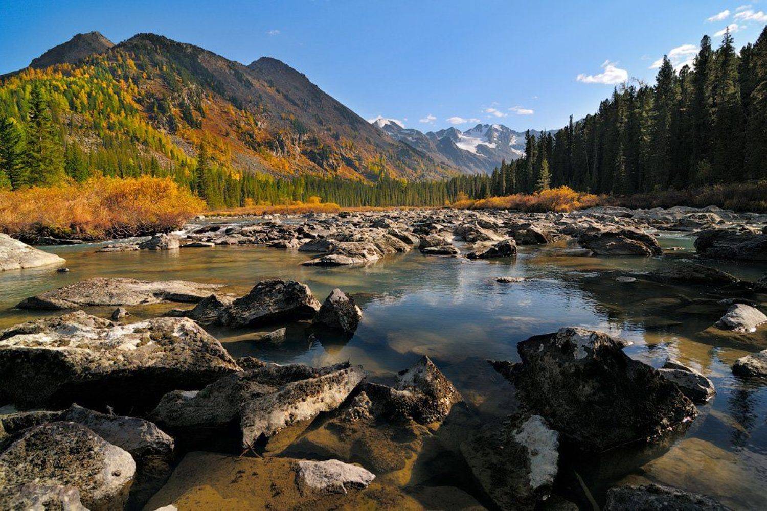 россия, горный алтай, усть-коксинский район, катунский хребет, река мульта, Kaiser Sozo