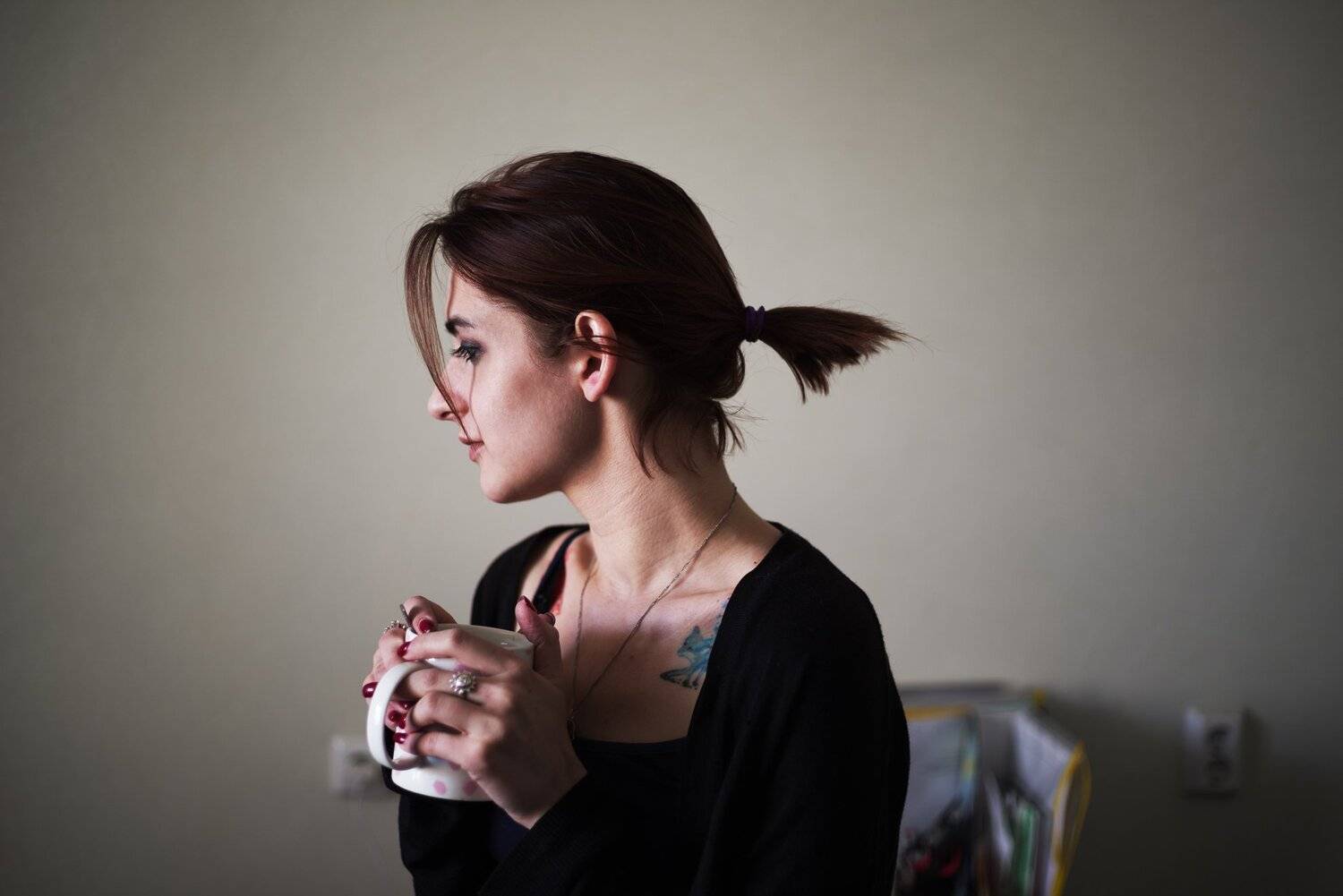 кофе, утро, комната, Алексей Егоров