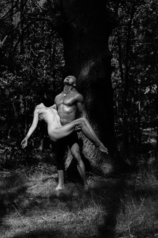 girl, woman, арт, женщина, nude, ню, девушка, модель, model, man, человек Дубовая Годда прошла | Oak\'s Goddes has passed фото превью