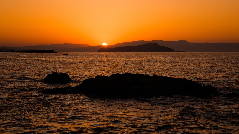 sunset, греция, закат Sunset фото превью