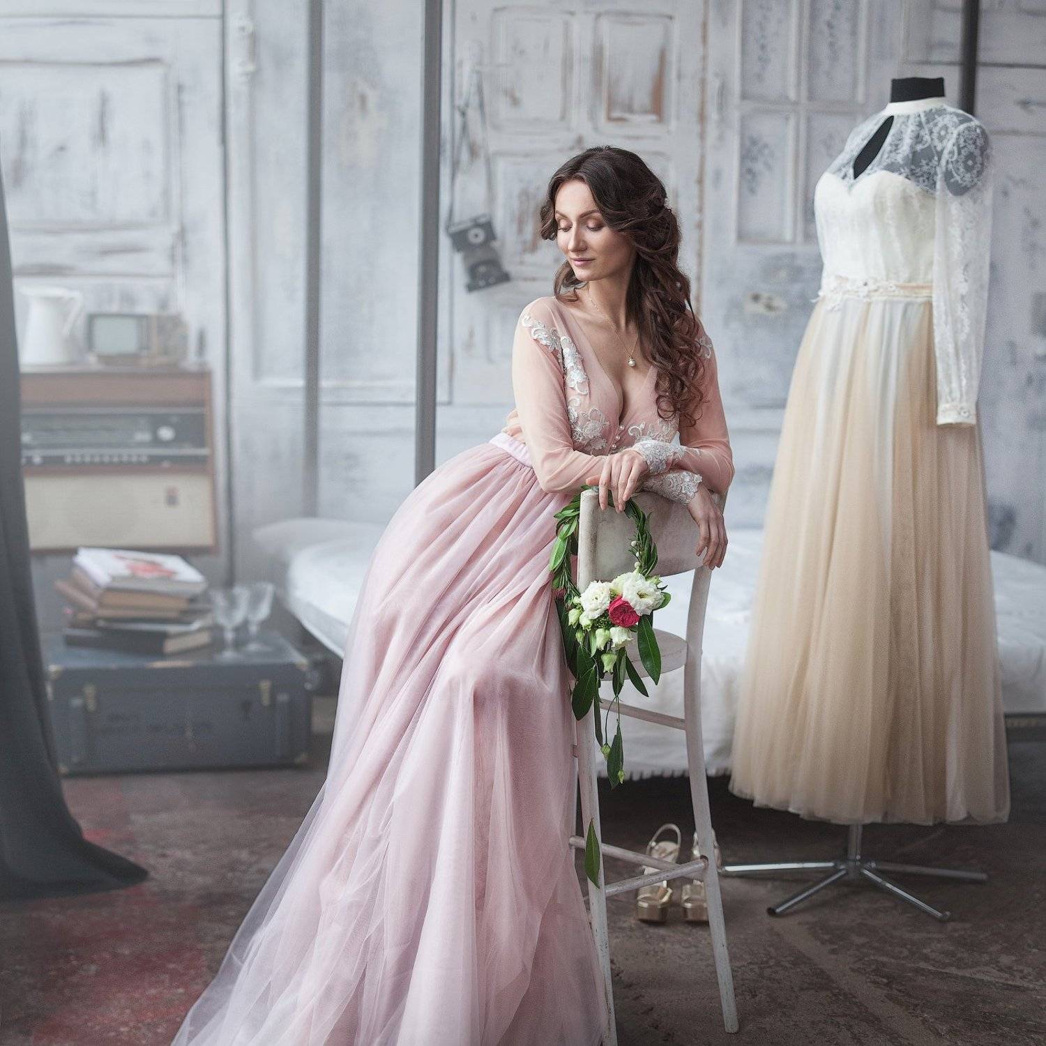 portrait, woman, light, canon, minsk, beautiful, dress, Алексей