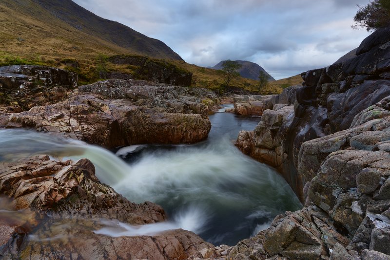 Scotland, River Etive фото превью