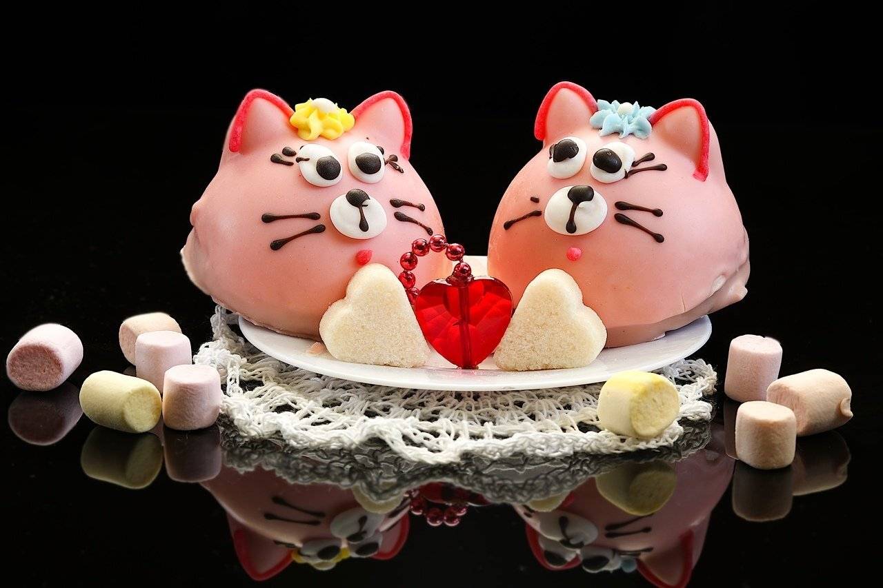 натюрморт, пряник, котик, сладости, сахар, Шруб (Беляева) Татьяна