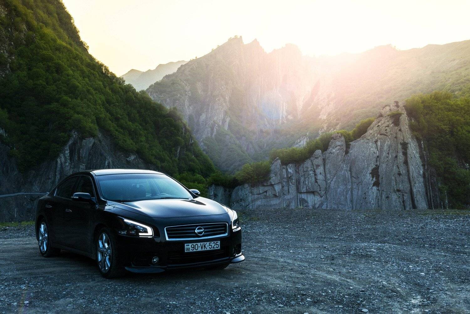 ACANII Black Smoked LED #ACANIi #Nissan Maxima, Etibar Jafarov