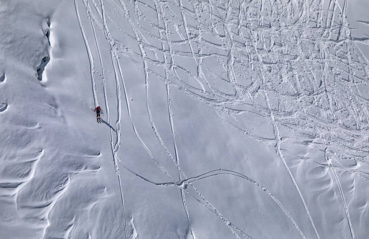 горы, спуск, снег, Александр Безмолитвенный