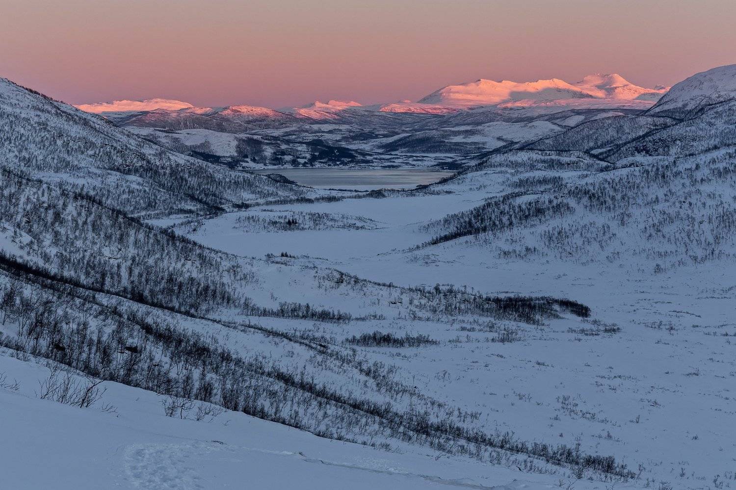 sanset, landscape, nature, travel, senja, Михаил Конарев