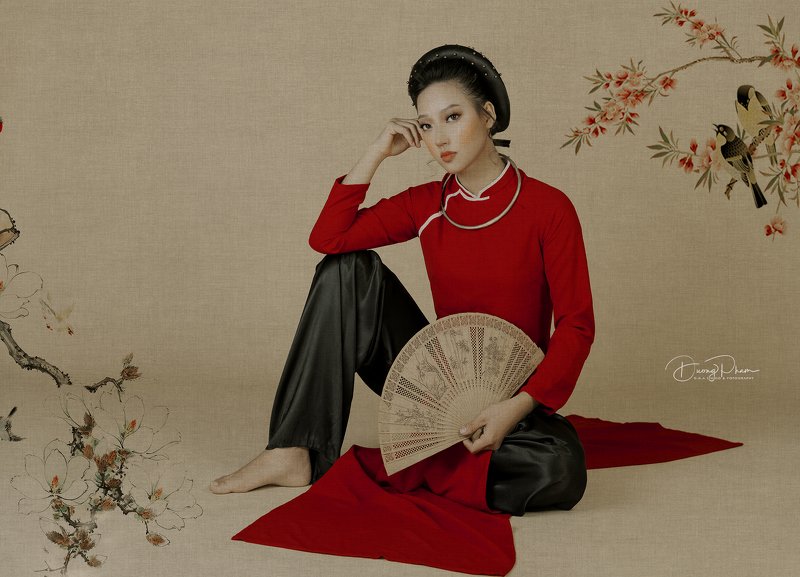 #Aodai #Painting фото превью