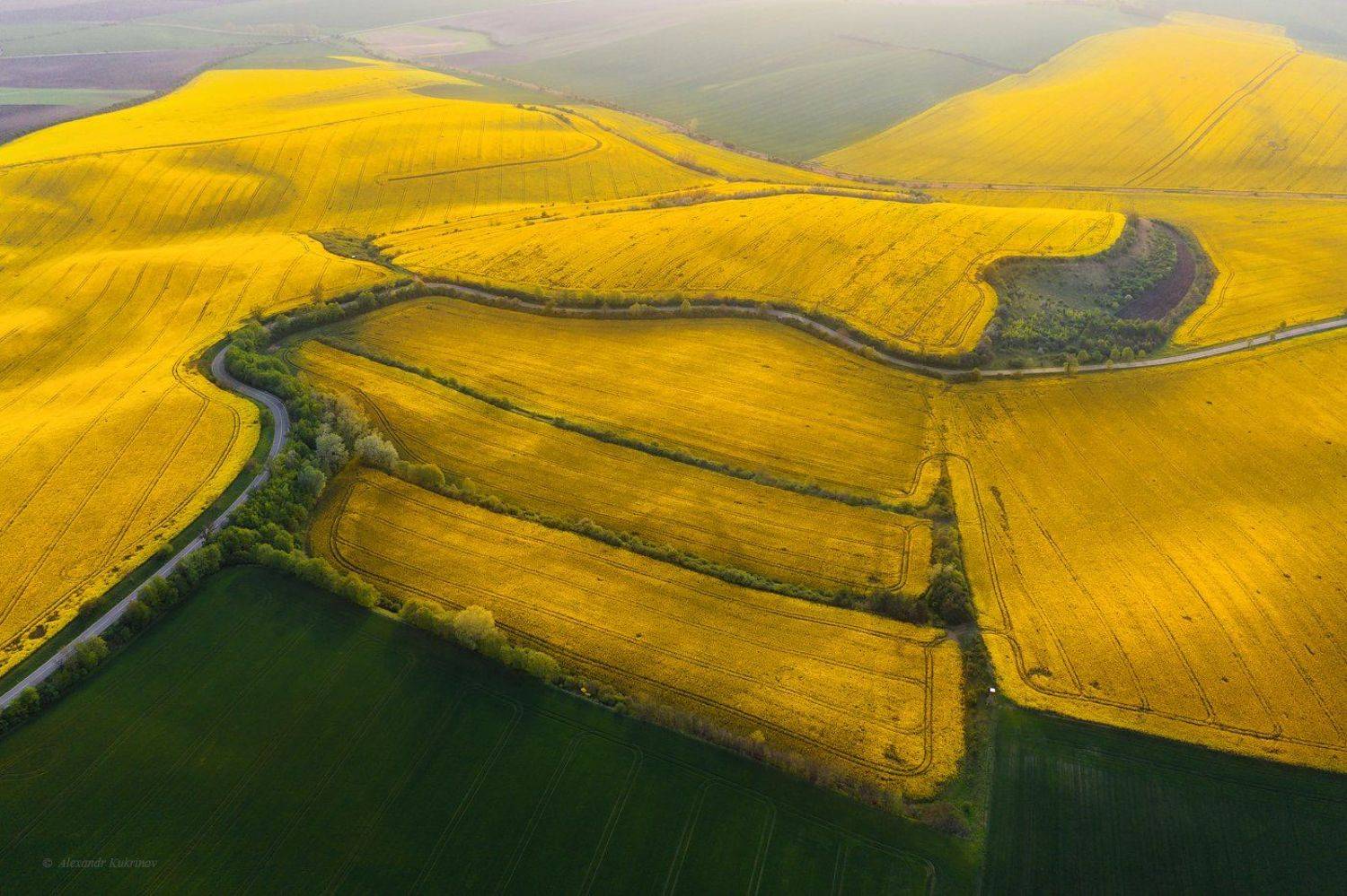 моравия, рассвет, пейзаж, Александр Кукринов