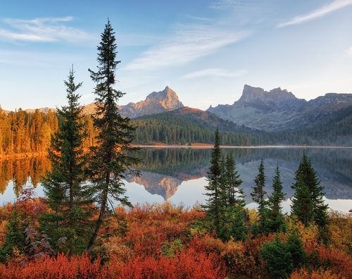 Осеннее утро