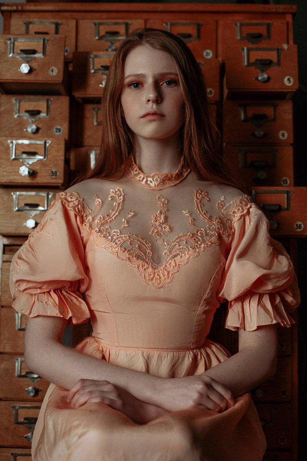 фото винтаж портрет, Marie Dashkova