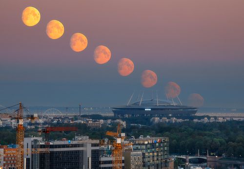 Закат луны