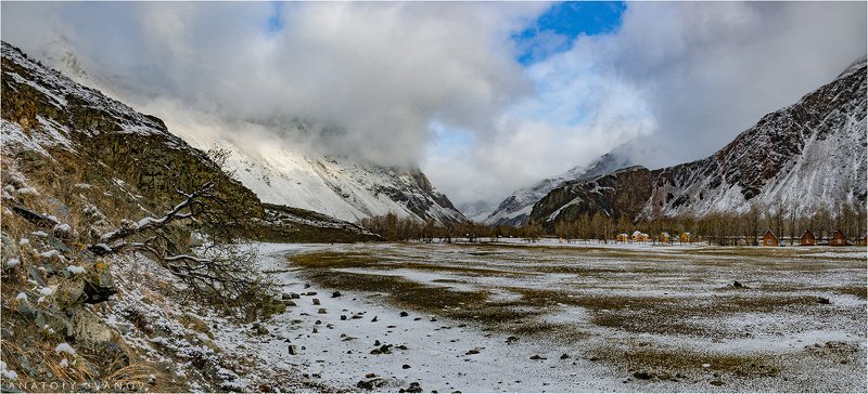 алтай, чулышман, снег, май, весна Май в долине Чулышмана фото превью