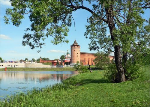 Коломна. Коломенка. Кремль.