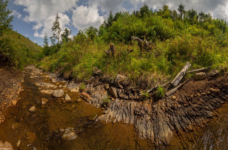пейзаж,природа,горы,карпаты,осень,лето,река,украина, прикарпатье фото превью