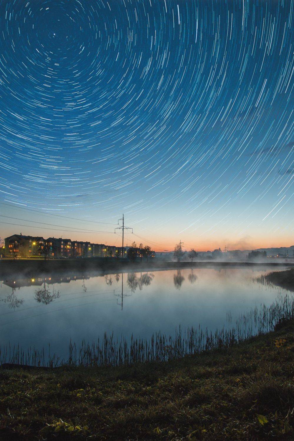 ночь звёзды вода туман, Дмитрий Рябцев