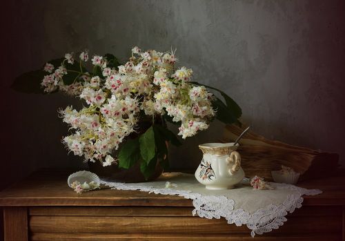 с каштаном