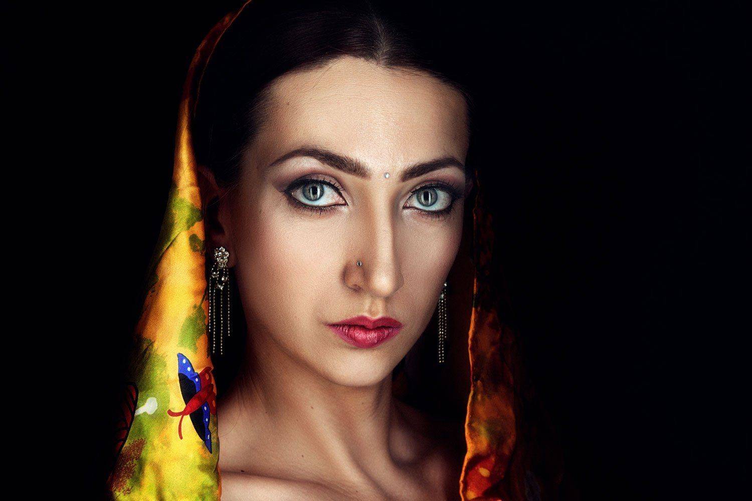 девушка, портрет, лицо, глаза, , Виталий Мытник