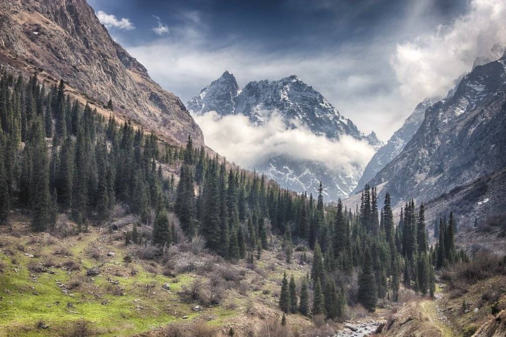 кыргызстан, горы, Элина Магалимова