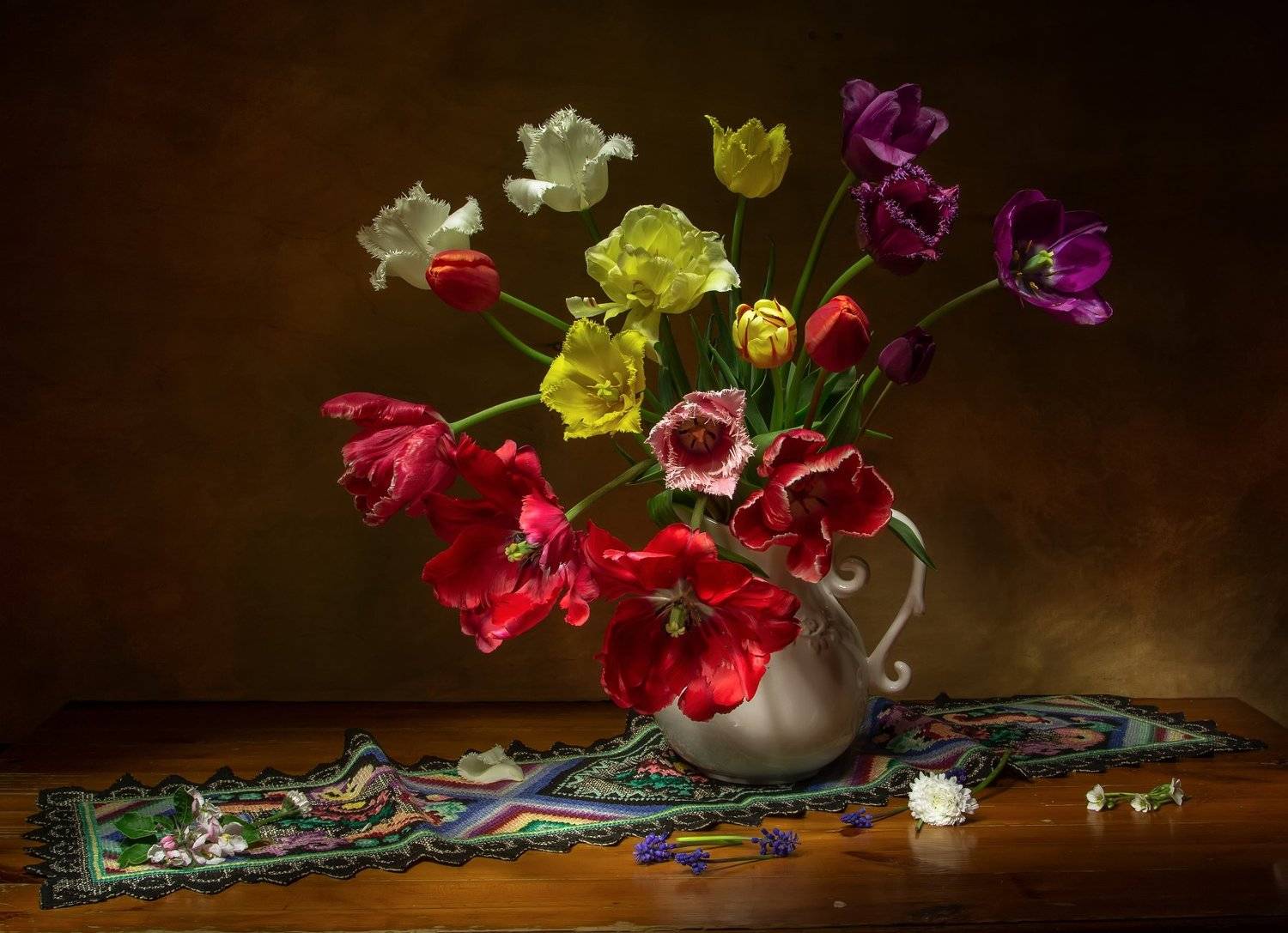 натюрморт, тюльпан, тюльпаны, Татьяна Феденкова