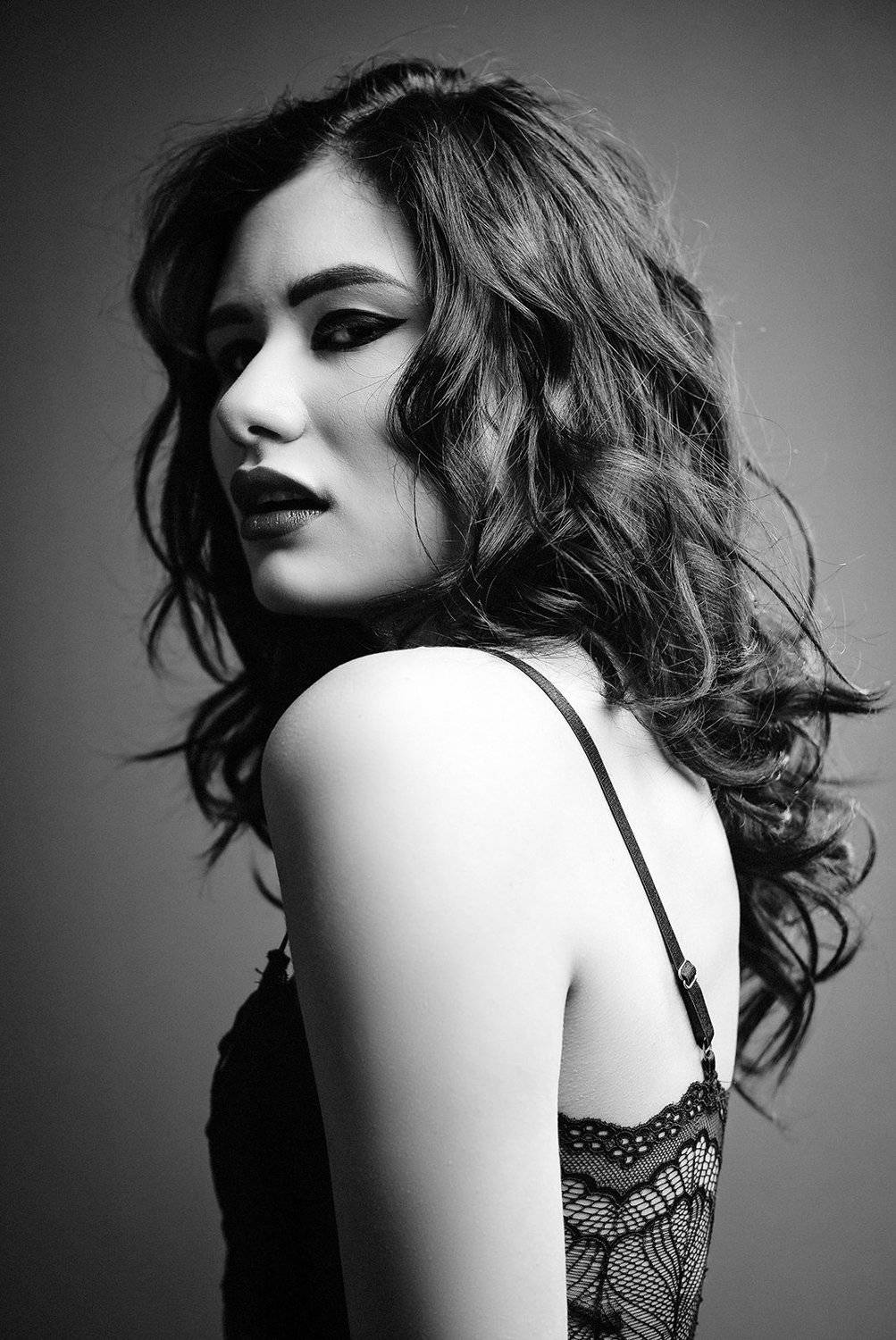 female, portrait, mood, sensuality, sexy, sensual, woman, adult, face, people, one, person, look, retro, picture, tenderness, black and white, desire, Дмитрий Толоконов