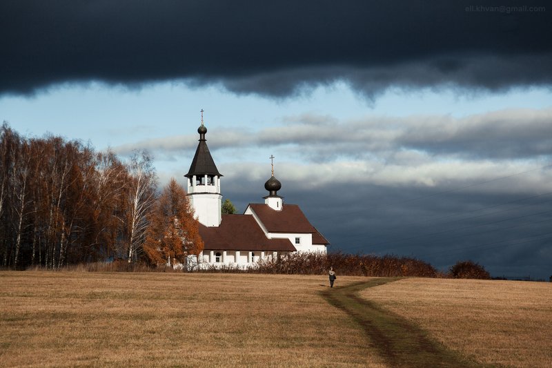Подмосковный пейзаж фото превью
