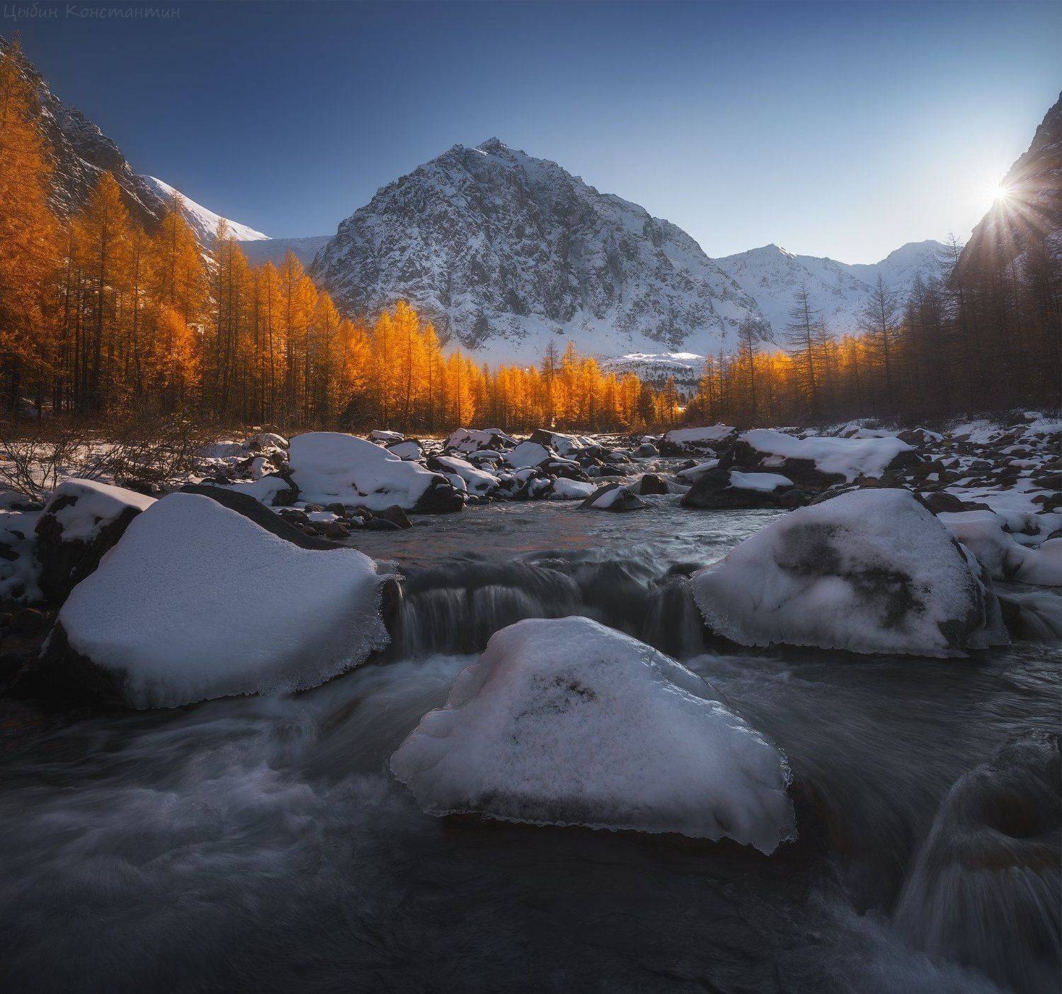Алтай, Актру, Актуру, Караташ, Цыбин Константин