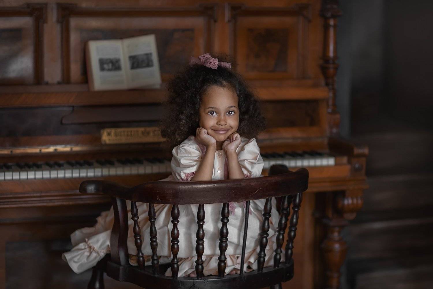 Девочка, пианино, модель, Бармина Анастасия