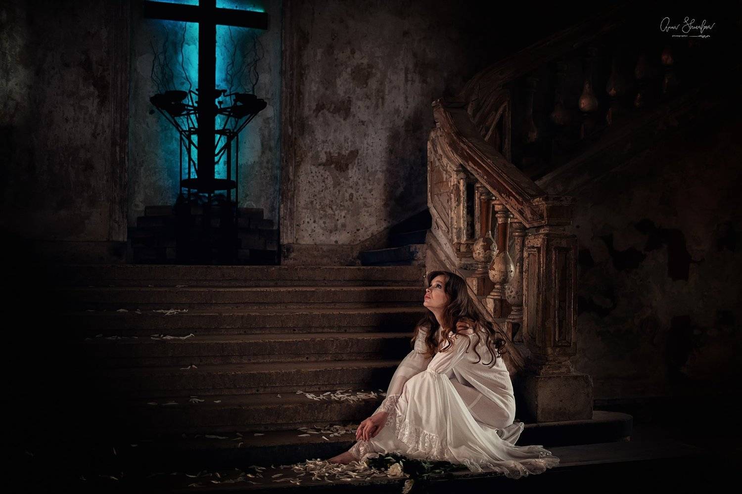 портрет красота девушка арт, Анна Шувалова