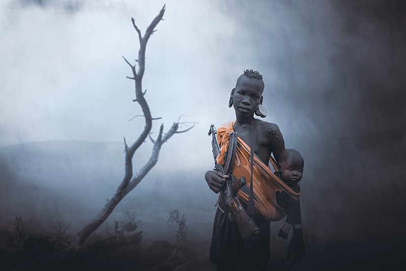 ethiopia, tribe, hamer, boy, arbore, girl, mursi, The Life of the Mother фото превью