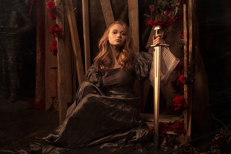 женский портрет По мотивам Игры Престолов фото превью