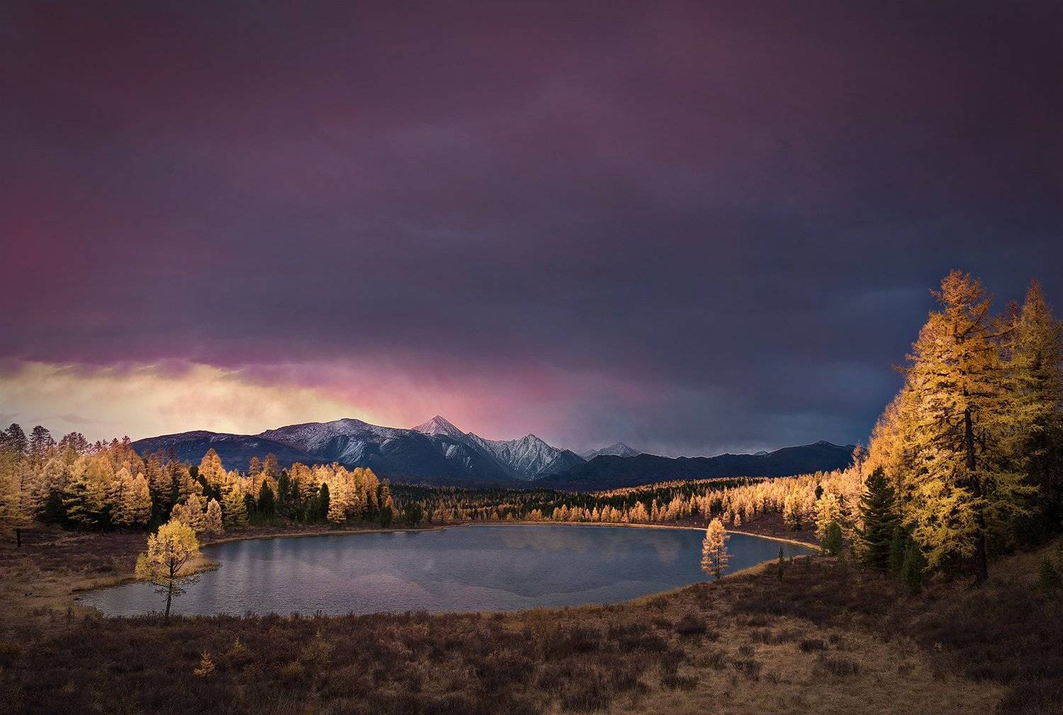 алтай, осень, Юрий Перцов